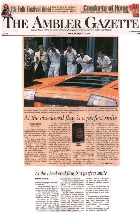 Ambler Gazette News Article